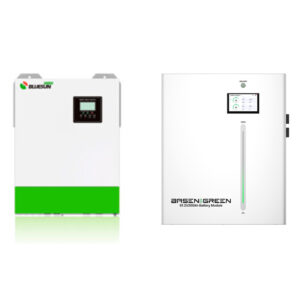 Комплект автономного живлення Bluesun: Інвертор 11 кВт + BasenGreen АКБ 10,24 кВт·год