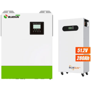 Комплект автономного живлення Bluesun: Інвертор 11 кВт + АКБ 14.3 кВт·год