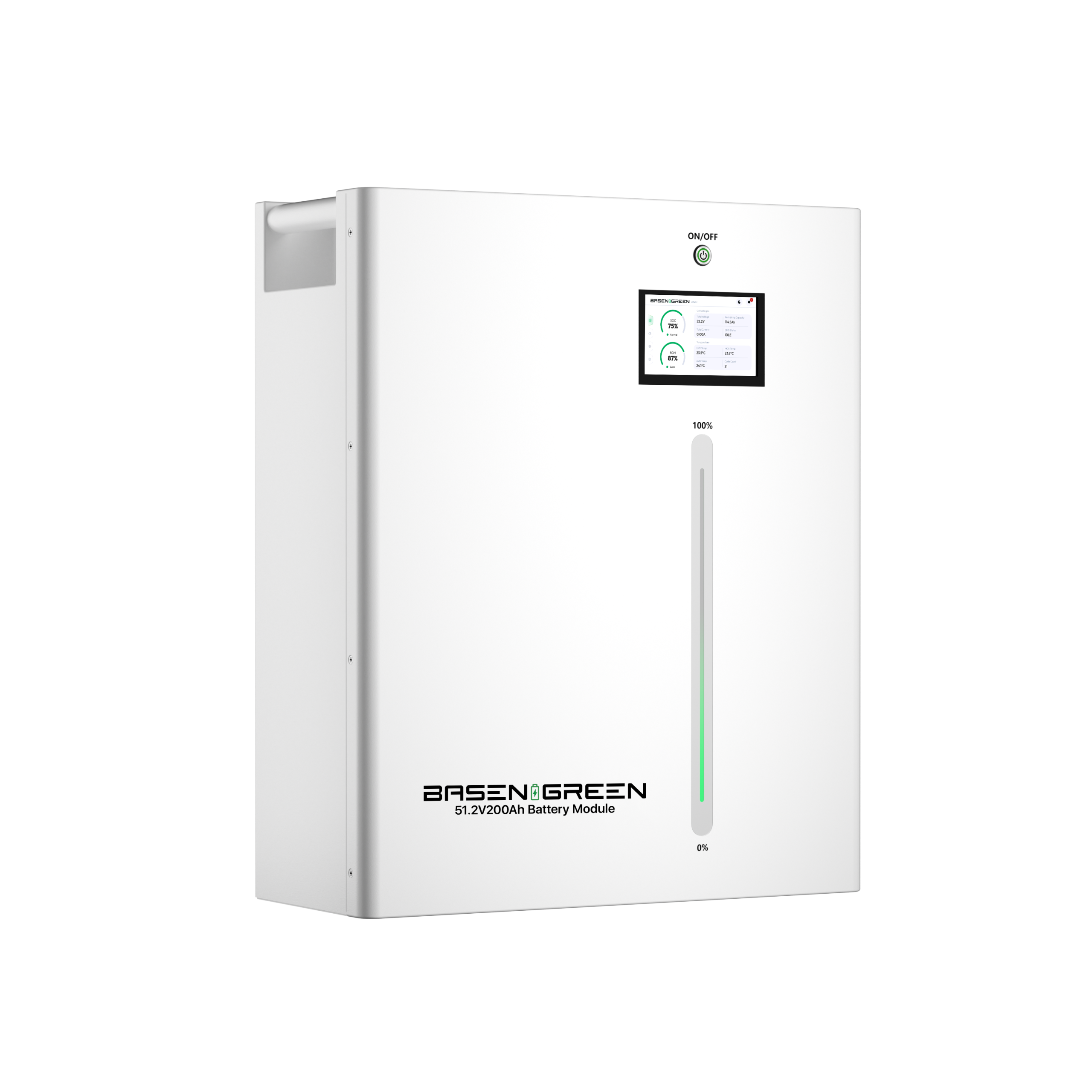 BasenGreen акумулятор LIFEPO4 51.2В 200АH 10.24 KWH WMTBD48200X-0910 - Зображення 8