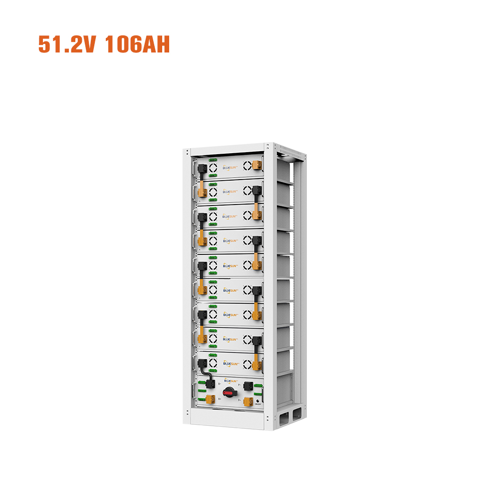 Модульний акумулятор 54 кВтгод Bluesun BSM48106 (5.12 kWh / 51.2V / LiFePO4)